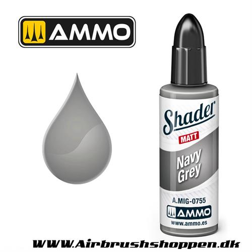 AMIG 0755  NAVY GREY - SHADER MATT - 10 ML